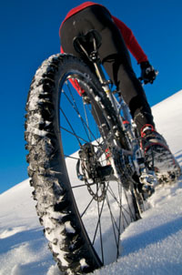 Winter training tips: MTB is a great alternative for regular road training when it is cold.
