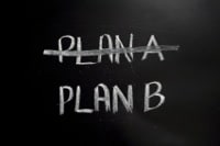Make a training plan, but include a plan B.