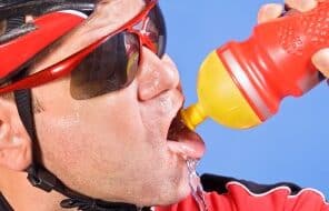 Rehydration after cycling training